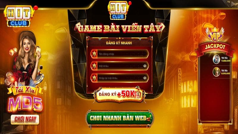 Đăng ký tài khoản Hit Club hợp lệ