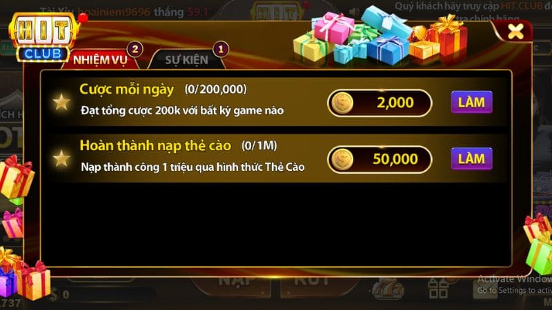 Tham gia sự kiện do HitClub tổ chức để lấy giftcode